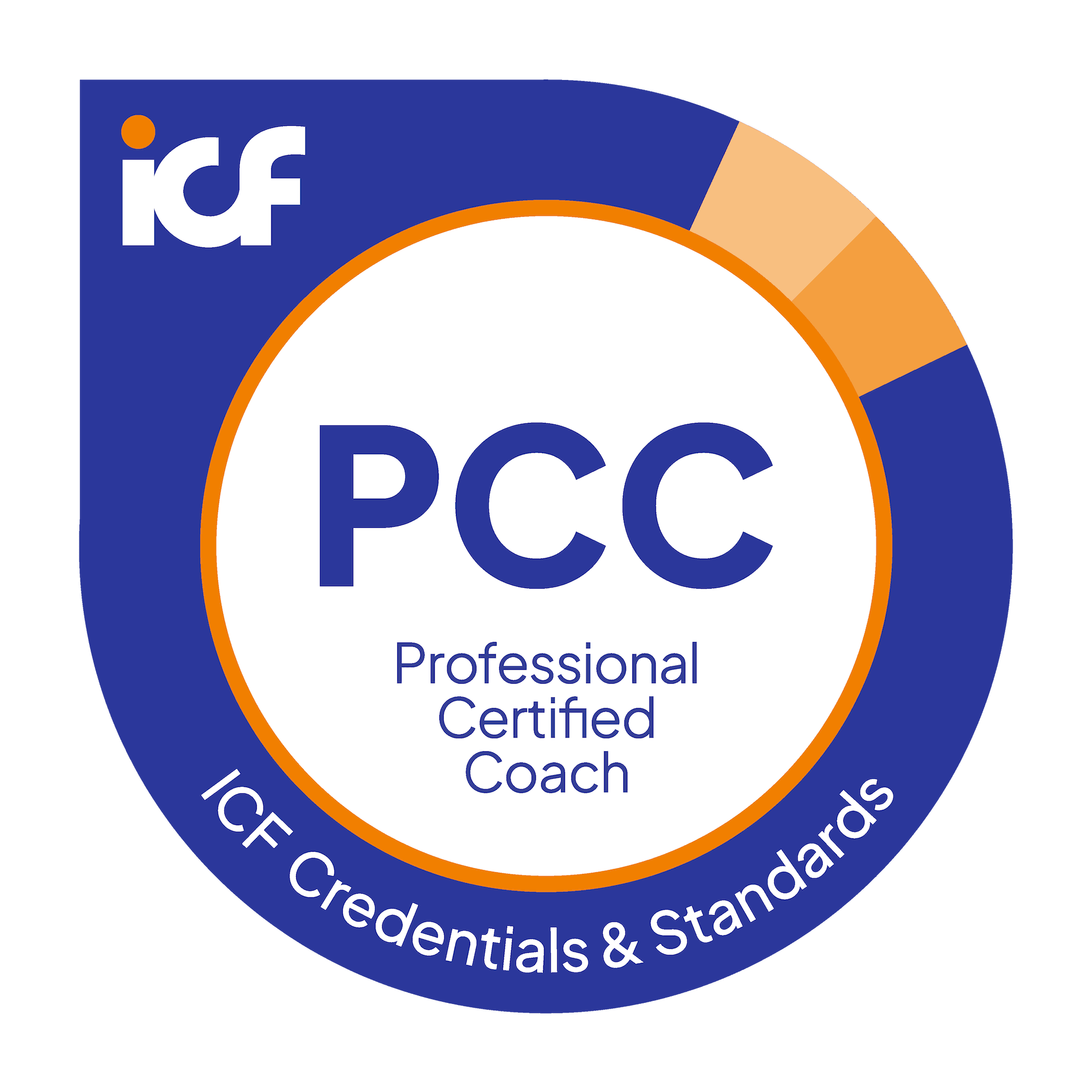 Badge ICF PCC - Professional Certified Coach